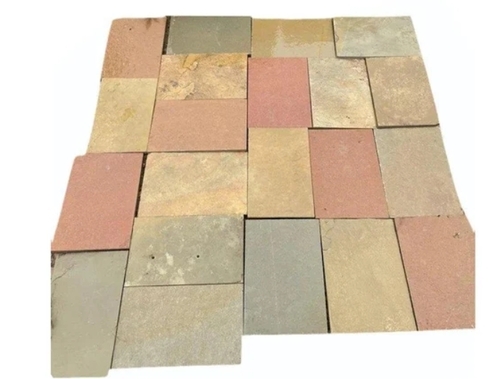 22mm Kota Lime/Brown/Golden Stone Tiles