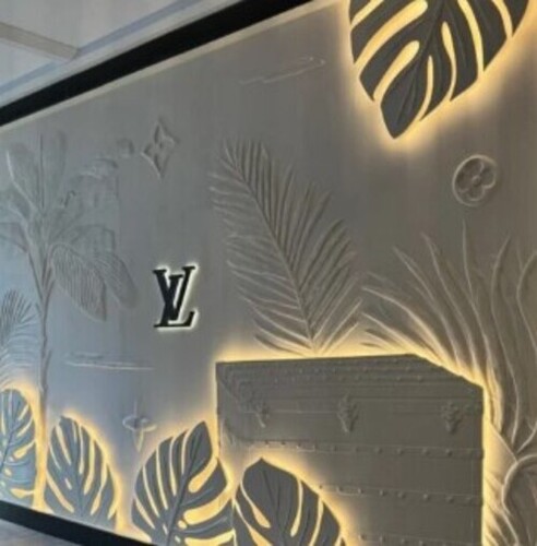 3d Corian Wall Panel