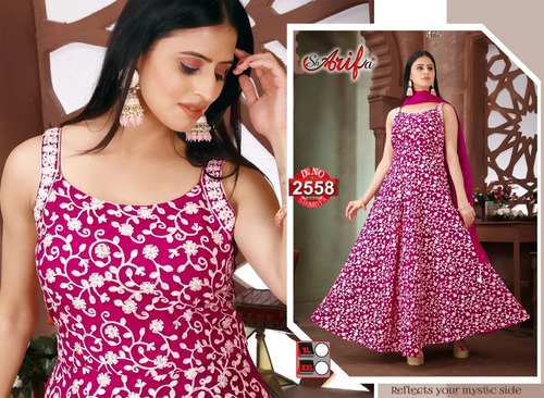 Anarkali Printed Salwar Suits