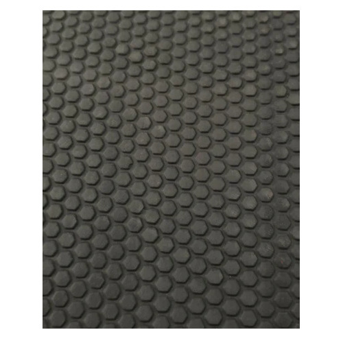 Black 16 Mm Hawai Chappal Rubber Sole Sheet