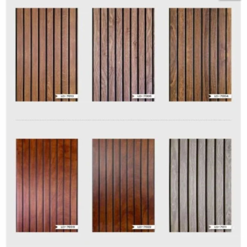 Black Line Fluted Panels