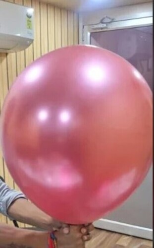 Chrome Bladder Pink Balloon