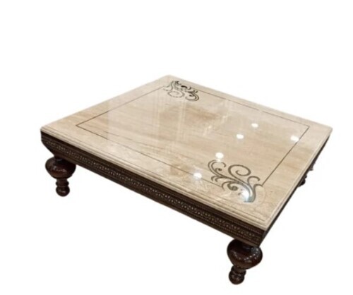 Fancy Square Center Marble Table Tops