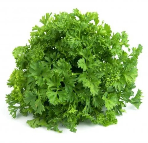 Green Frozen Organic Parsley Leaves
