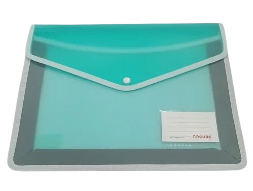 Light Sea Green Plastic File Folder