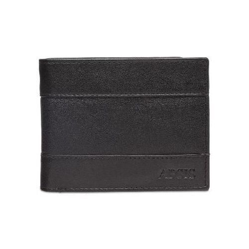 Men Black Solid Fold Wallet
