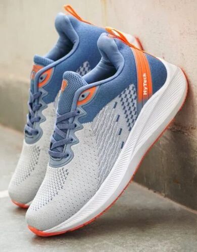 Men Foam Grey Blue Sports Shoes