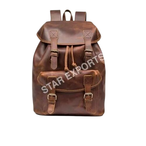Mens Leather Backpack Bags