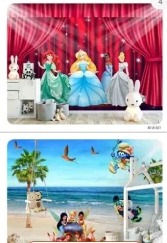Non woven children Room Wallpaper
