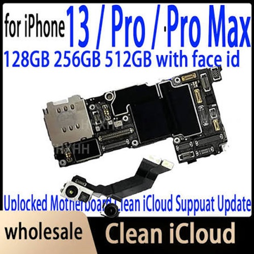 Original Motherboard For iPhone 13 13Plus 13 Pro Max Logic Board with Face Id