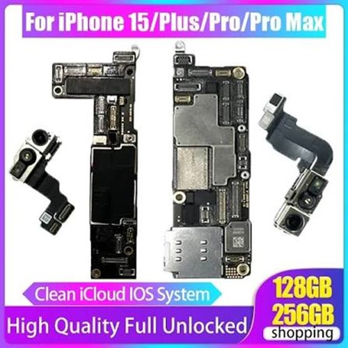 Original Motherboard For iPhone 15 15Plus 15 Pro Max Logic Board with Face Id