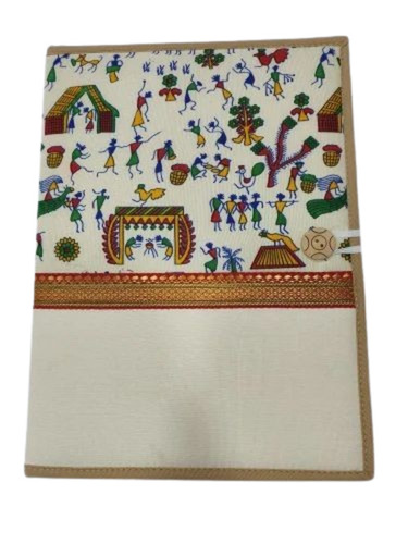 Printed Jute File Folder