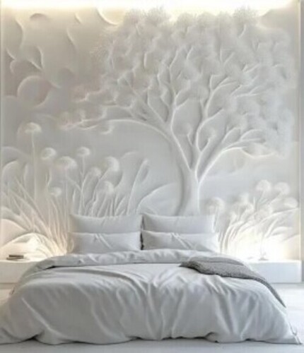 White Ceramic Wall Murals