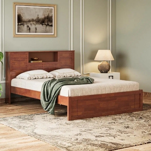 Wooden Double Bed - Application: Residential