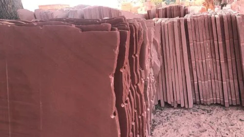 Agra Red Sandstone Flooring Slab