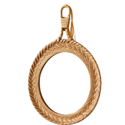Bamboo Hanging Mirrors