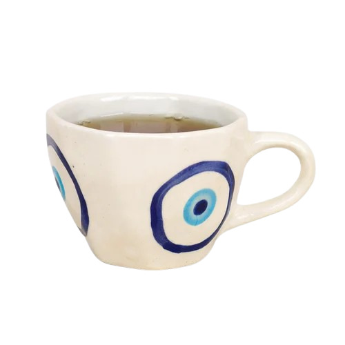 Hand Painted Ceramic Coffee Cup 