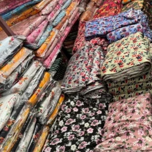 Handwash Procion Printed Rayon Fabric