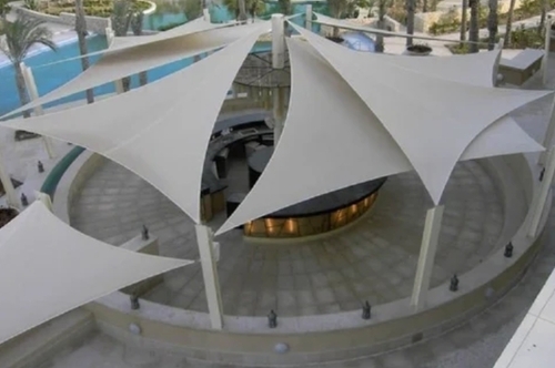 Landscape Area Tensile Gazebo Structure