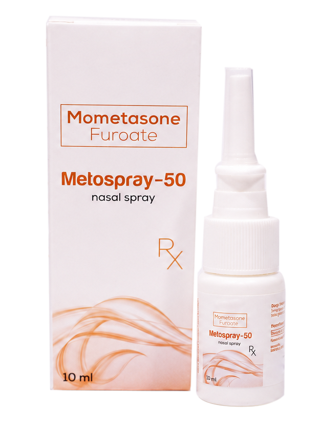 Mometasone Furoate Nasal Spray 50 Micrograms Actuation - Physical Form: Liquid