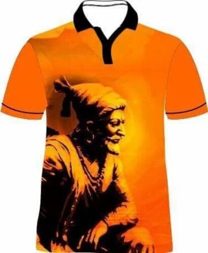 Polyester Collar Neck T Shirts