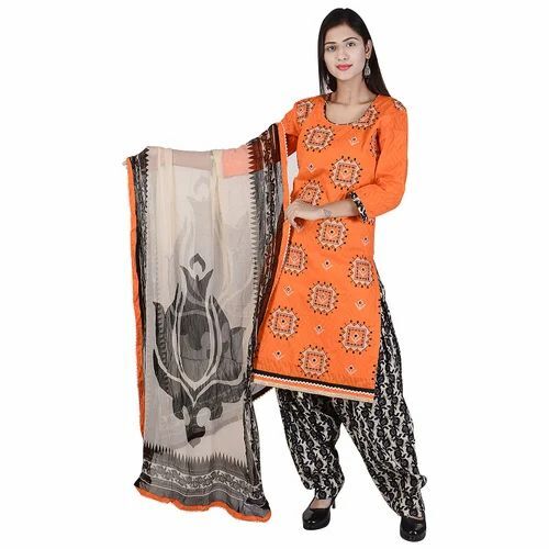 Printed Cotton Salwar Suits