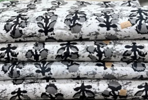 Rayon 140gm Printed Fabric