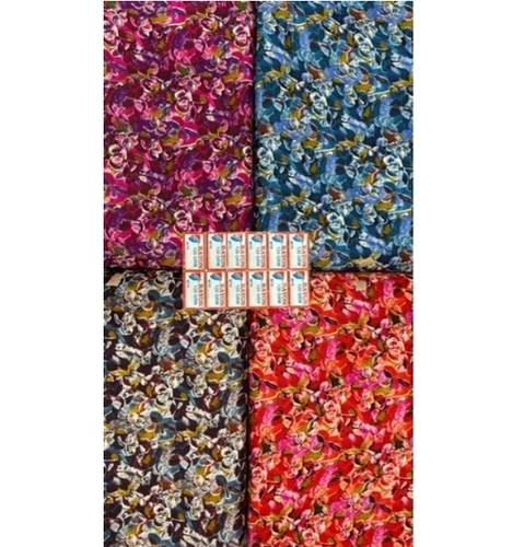 Rayon Printed Fabric For Kurti