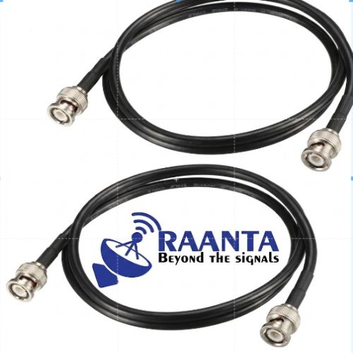 RG-58 Coaxial Cable Assembly BNC Male to BNC Male 50 Ohm
