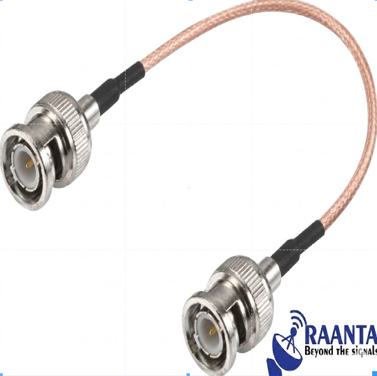 Rg316 Coaxial Cable With Bnc Male To Bcn Male Connectors