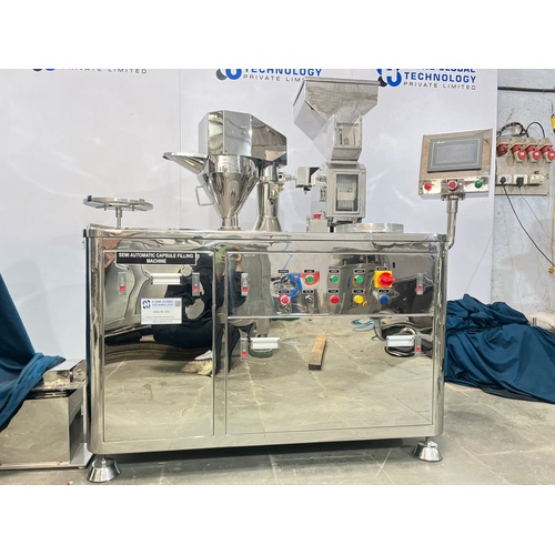Semi Automatic Capsule Filling Machine - Capacity: 25000 Pcs/Hr