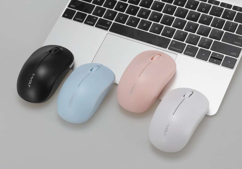 T-Wolf Q4 Wireless Mouse Laptop 2.4G Battery Color Office Cheap Mouse - Application: Computer