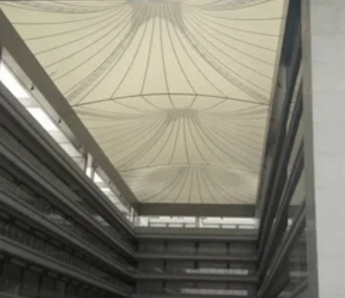 White Tensile Membrane Structures