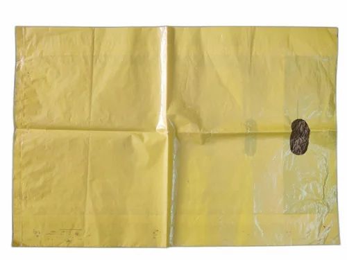 Yellow Color Ldpe Plastic Bag