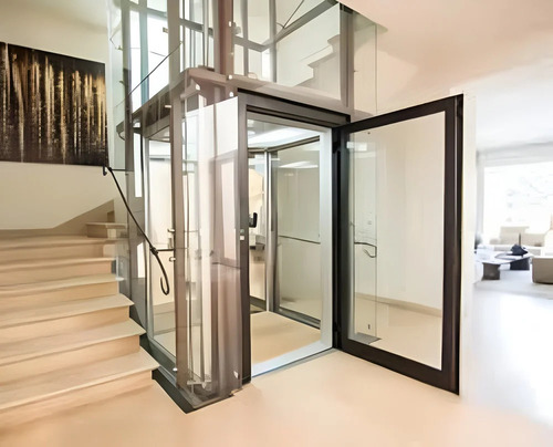 Glass Hydraulic Elevator