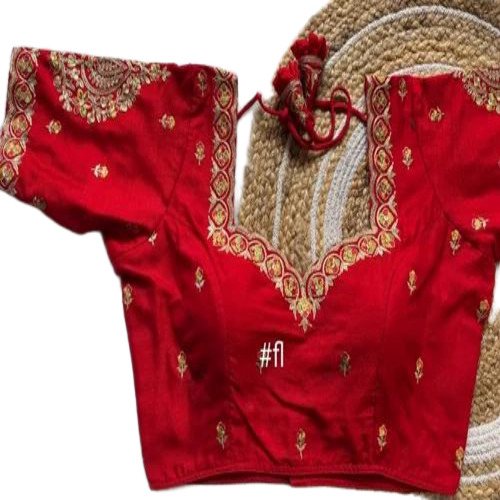 Ladies Fancy Silk Blouse