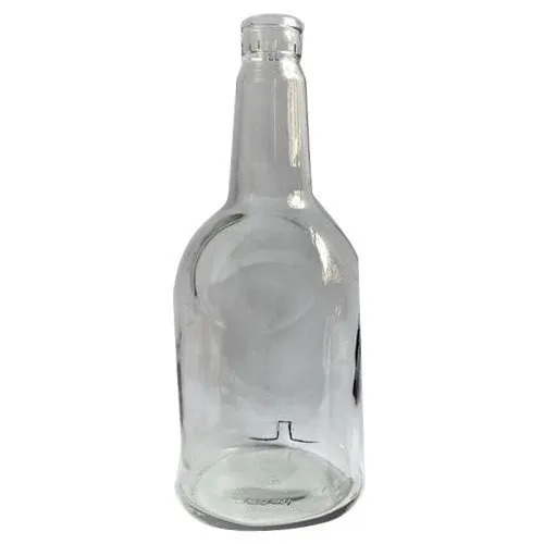Long Neck Glass Bottle - Color: Transparent
