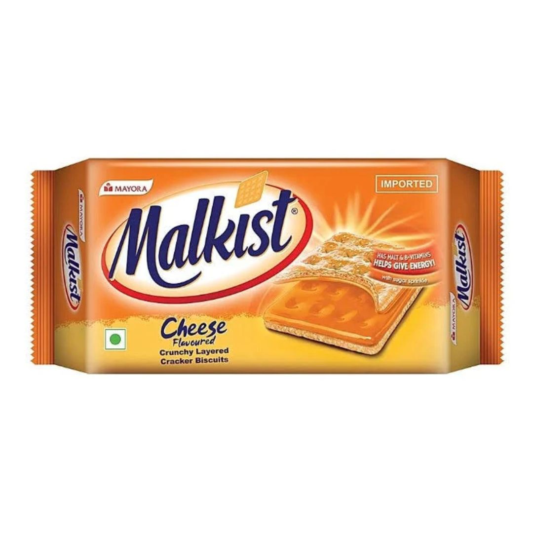 Malkist Cheese Flavored Cracker Biscuits 144 Gram - Feature: Normal