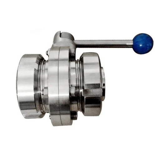 SS Union End Butterfly Valve