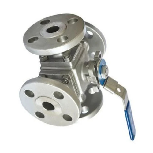 Stainless Steel Four Way Ball Valve