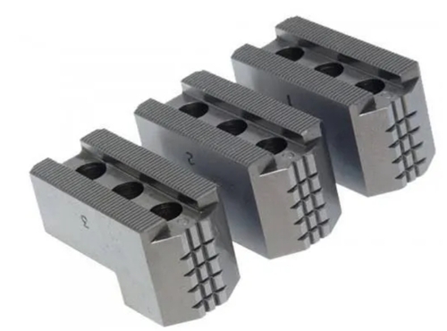 Steel Cnc Lathe Chuck Hard Jaws - Color: Silver