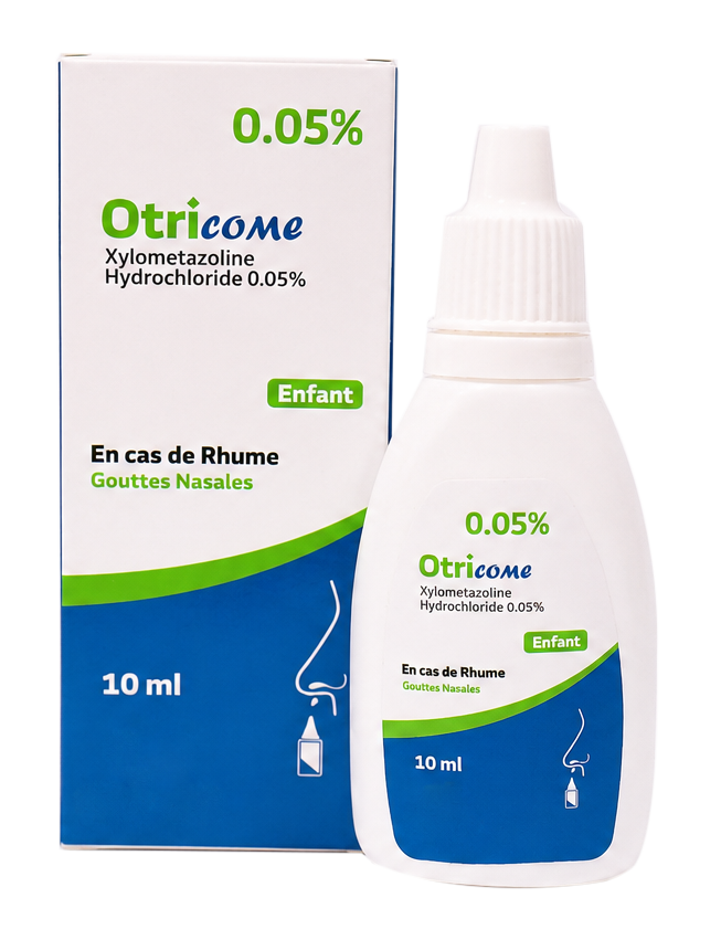 Xylometazoline Hydrochloride Nasal Drops 0.05% - Physical Form: Liquid