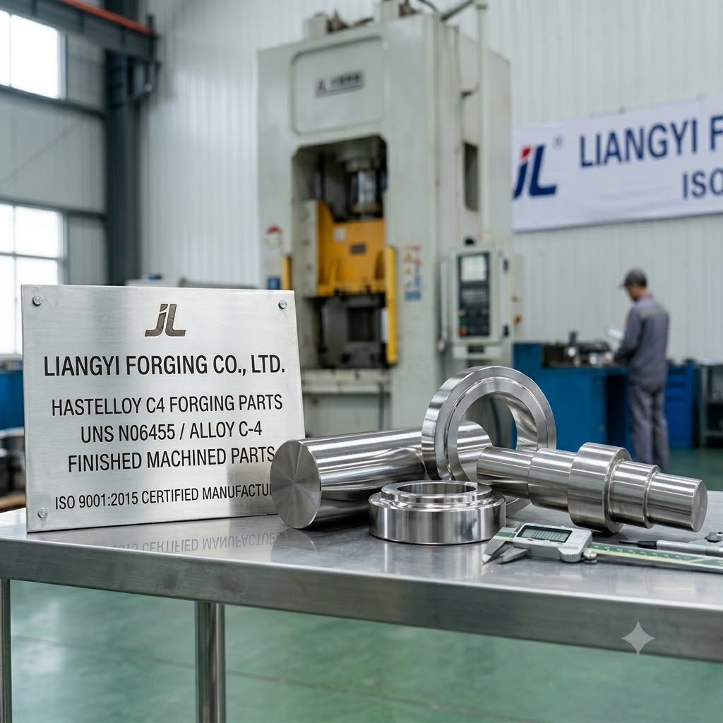 Hastelloy C-4 Uns N06455 Ni-Cr-Mo Forgings For Hcl Sulfuric Acid Chloride Service Valve Parts Reactors Drilling Tools Rings - Application: Chemical Processing