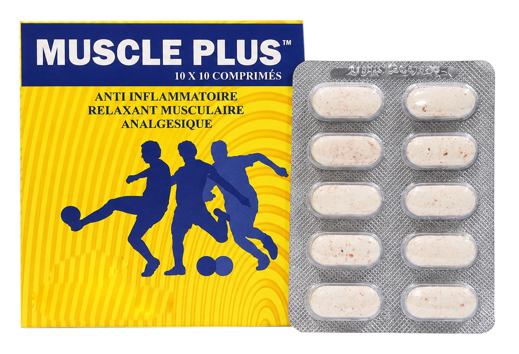 Muscle Plus 10X10 Comprimes Anti Inflammatoire Relaxant Musculaire Analegesique