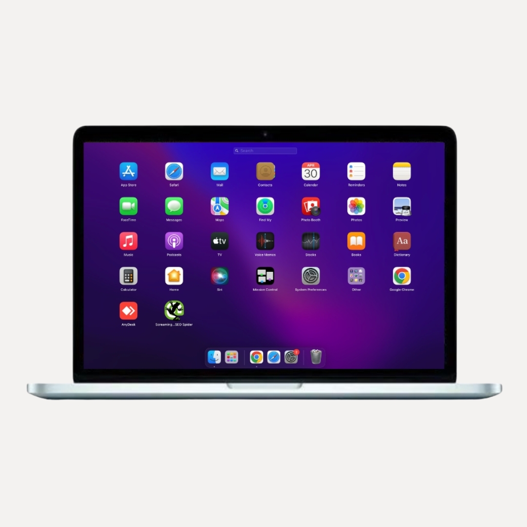 प्री-ओन्ड एप्पल मैकबुक प्रो 13 इंच A1502 लैपटॉप इंटेल कोर i5 8GB RAM 128GB SSD (2015)