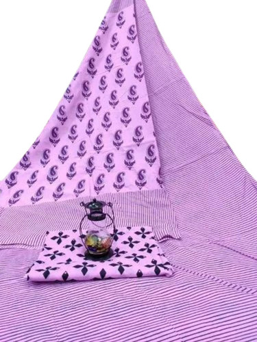 Bagru Hand Block Printed Women Cotton Saree