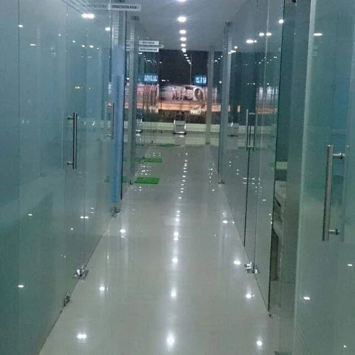 Frameless Glass Partition