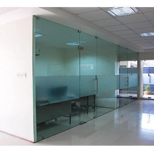 Patch Fitting Glass Partition