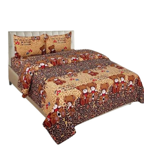 Polyester Double Bed Sheet