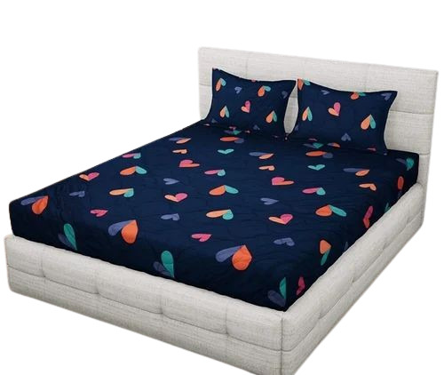 Printed Polyester Bed Sheet